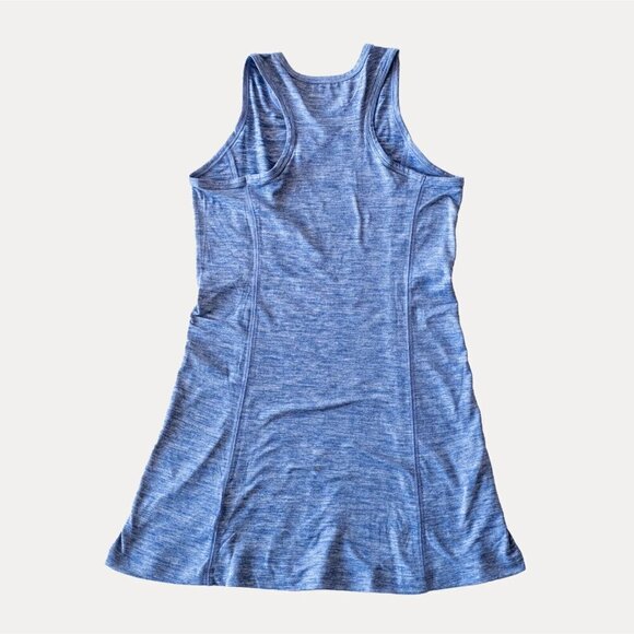 J.Crew Crewcuts Girls' Active Tank Dress Blue Tank Racerback - Size 8Y - Picture 3 of 4